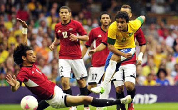 Brazil under 23 Vs Egypt under 23 in London 2012