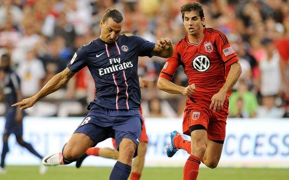 Friendly : Zlatan Ibrahimovic vs Dejan Jakovic (Paris SG vs DC United)
