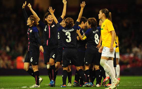 Olympics QF: Japan women v Brazil women