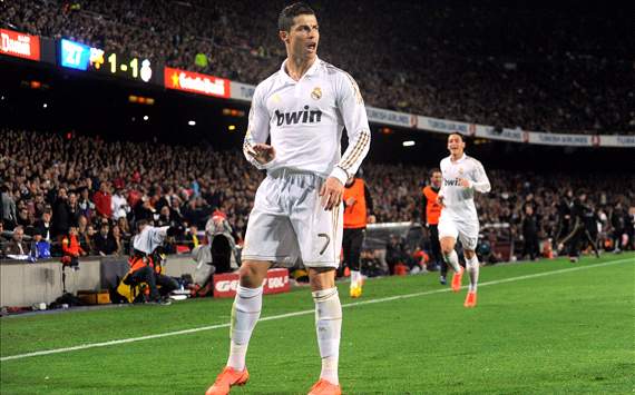 Cristiano Ronaldo at Camp Nou
