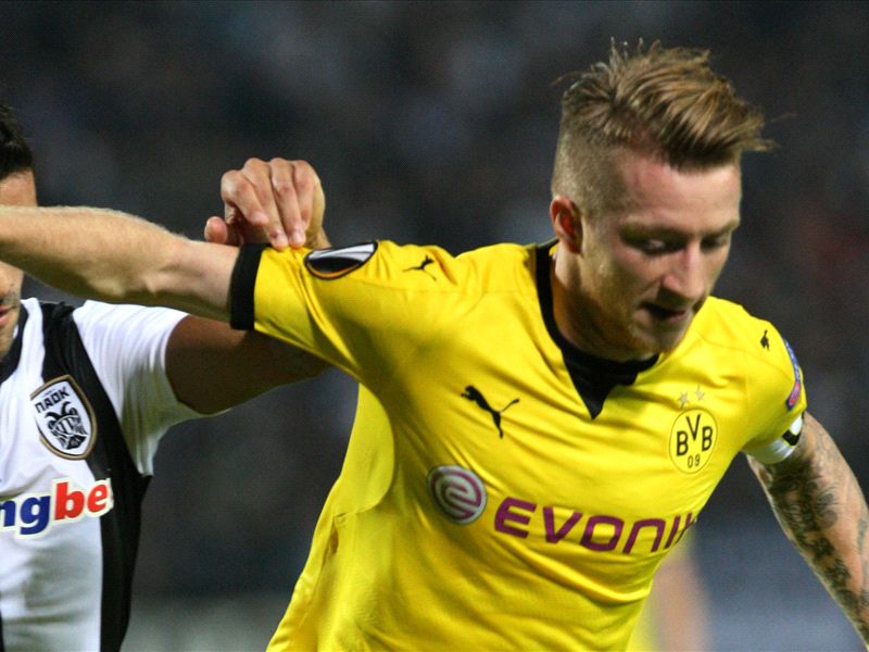 PAOK 1-1 Borussia Dortmund: Castro rescues a point for Tuchel's men