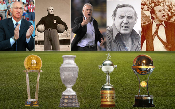 Los 5 técnicos argentinos más ganadores