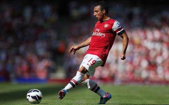 EPL - Arsenal v Sunderland, Santi Cazorla