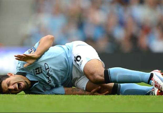 ANG, Man City - Agüero se blesse