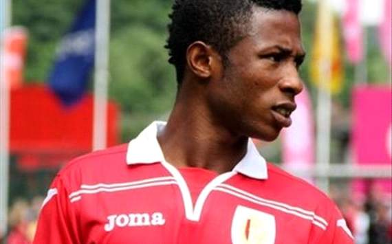 Nigerian youngster Imoh Ezekiel of Standard Liege