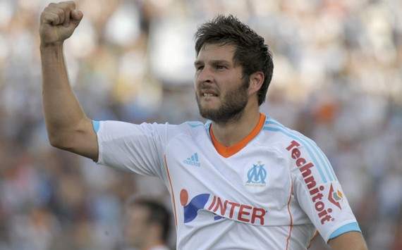 Ligue 1 : Andre-Pierre Gignac (Olympique de Marseille vs FC Sochaux)