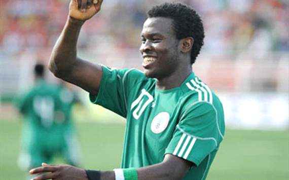 Nosa Igiebor in Nigerian colours