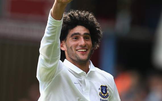 EPL - Aston Villa v Everton, Maroune Fellaini