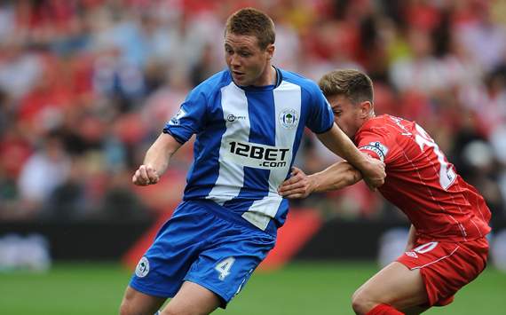 EPL, Southampton v Wigan Athletic, James McCarthy