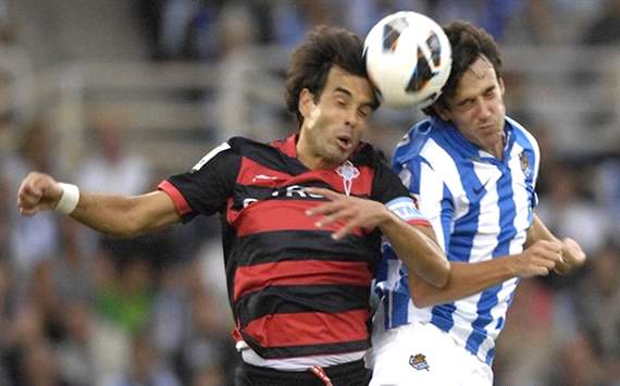 Borja Oubiña - Real Sociedad v Celta de Vigo