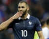 Karim Benzema salutes the France crowd
