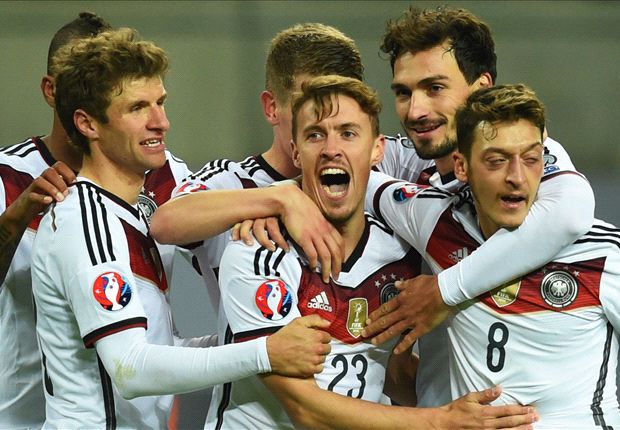 Germany 2-1 Georgia: Kruse secures top spot for world champions