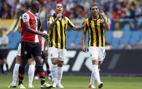 Theo Janssen & Guram Kashia, Vitesse - Feyenoord