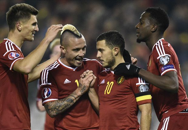 Belgium 3-1 Israel: Hazard seals top spot for Wilmots' men