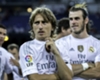 Luka Modric and Gareth Bale at the Santiago Bernabeu Trophy final