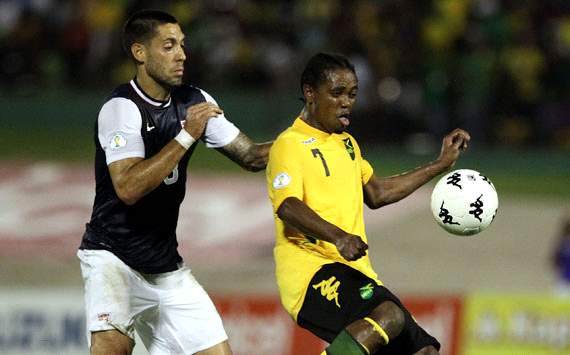 Clint Dempsey and Jason Morrison - Jamaica vs. USA
