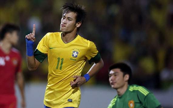 Friendly : Neymar, Brazil - China