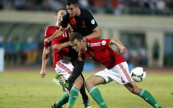 Hungary - Netherlands (Hongarije - Nederland), Robin van Persie