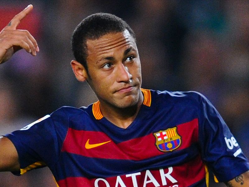 Neymar the star of Barca's party in Messi's absence