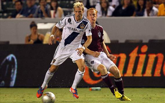 Christian Wilhelmsson, LA Galaxy; Jeff Larentowicz, Colorado Rapids; MLS