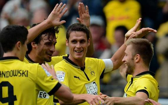 Germany: Borussia Dortmund - Bayer Leverkusen, Mats Hummels, Sebastian Kehl, Jakub Blaszczykowski