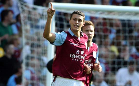 EPL, Matthew Lowton; Aston Villa v Swansea City