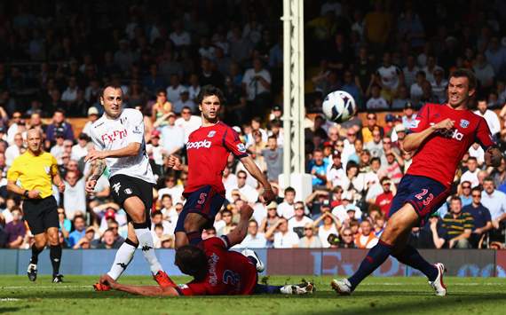 EPL, Fulham v West Bromwich Albion, Dimitar Berbatov