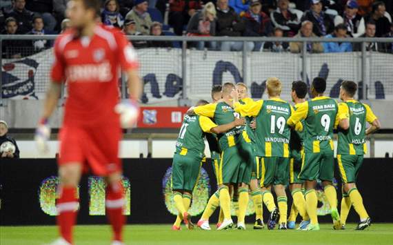 sc Heerenveen - ADO Den Haag, ADO juicht