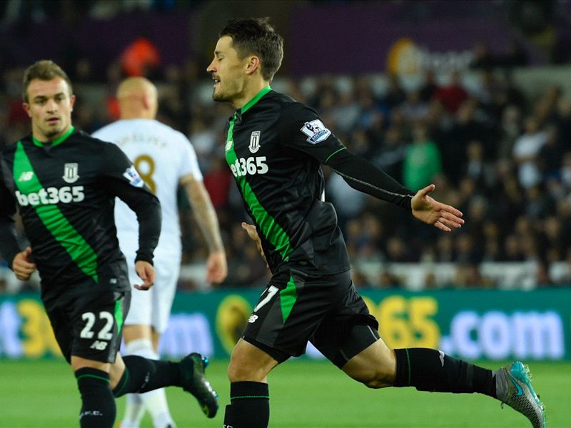 Swansea 0-1 Stoke: Bojan penalty sinks Monk's men