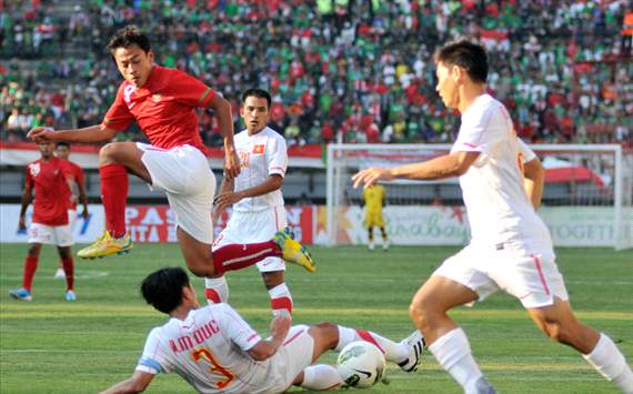 Indonesia vs Vietnam (GOAL.com/Antara)