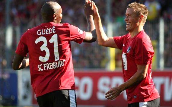 Karim Guede und Max Kruse, SC Freiburg