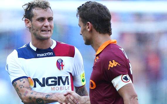 Diamanti & Totti - Roma-Bologna - Serie A