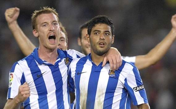 Zurutuza y Carlos Vela, Real Sociedad