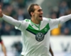 Wolfsburg striker Bas Dost Wolfsburg striker Bas Dost