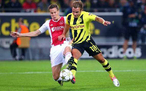 Champions League, Ajax Amsterdam vs. Borussia Dortmund, Niklas Moisander, Mario Gotze