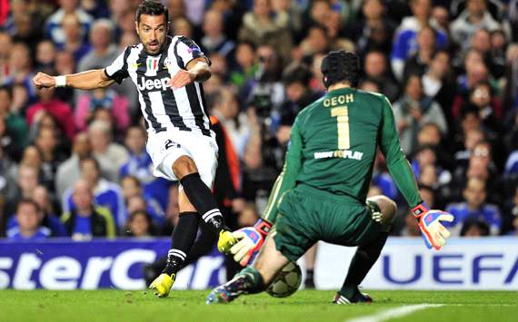 Fabio Quagliarella - Chelsea-Juventus - Champions League