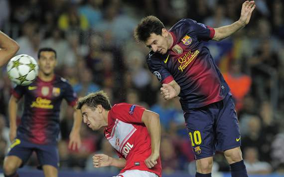 Lionel Messi, Barcelona, Spartak