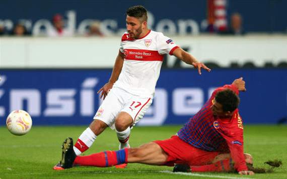Stuttgart's Tunay Torun, Stuttgart - Bucharest, Europa League