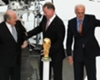 Sepp Blatter, Franz Beckenbauer and Horst Kohler