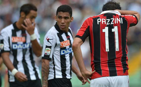 Giampaolo Pazzini - Udinese-Milan - Serie A