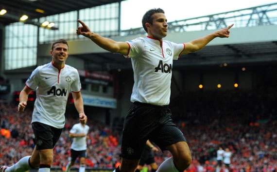 EPL - Liverpool v Manchester United, Van Persie