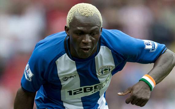 Arouna Kone of Wigan