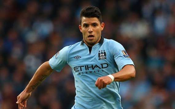 Sergio Aguero of Manchester City