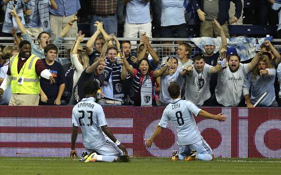 Graham Zusi, Kei Kamara, Sporting Kansas City, MLS