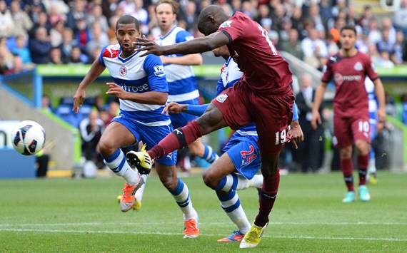 EPL: Demba Ba, Reading v Newcastle United