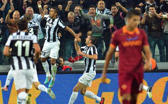 Juventus celebrating - Juventus-Roma - Serie A