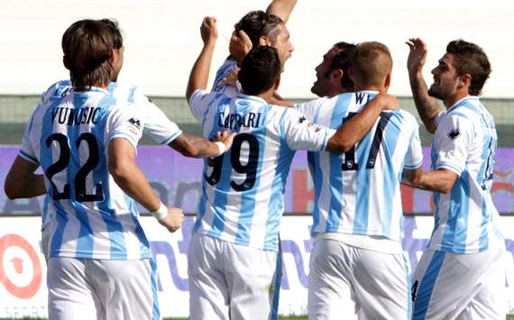 Pescara celebrating