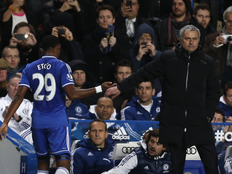 Eto'o BACKS former foe Mourinho to revive Chelsea