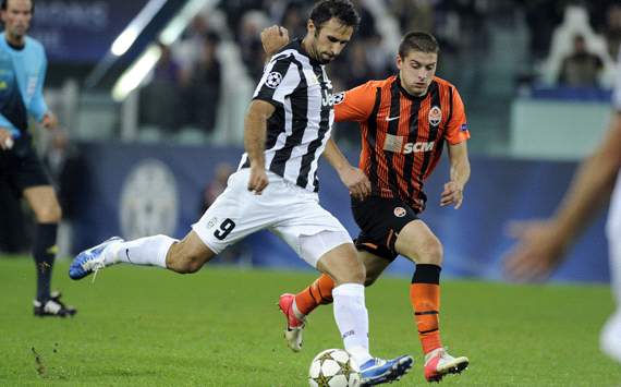 Mirko Vucinic - Juventus-Shakhtar - Champions League