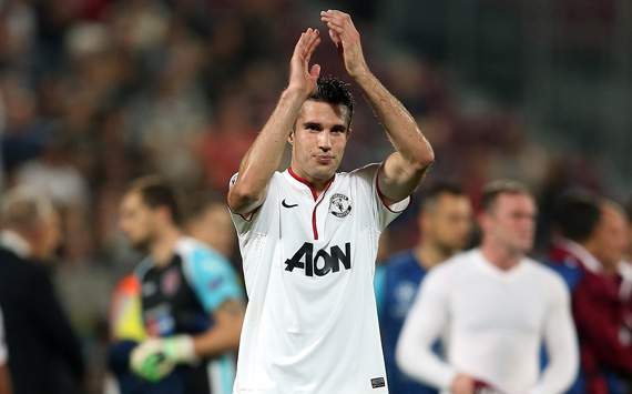 CL - Group H, CFR CLUJ-MANCHESTER UNITED, Robin van Persie